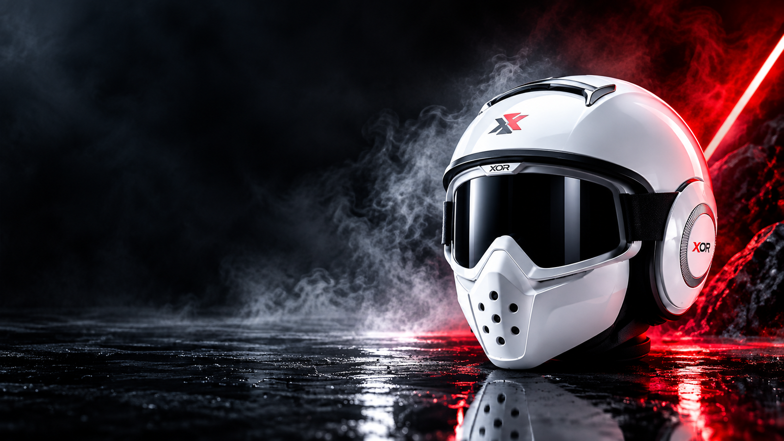 XOR Helmet White